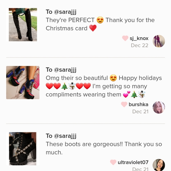 𝙇𝙖𝙨𝙩 𝙎𝙞𝙯 8 🖤Laced In Love Boot - Black - Picture 3 of 8